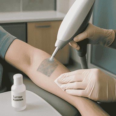 Medium Tattoo Removal (3-5 sq in)