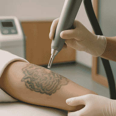 Large Tattoo Removal (6+ sq in)